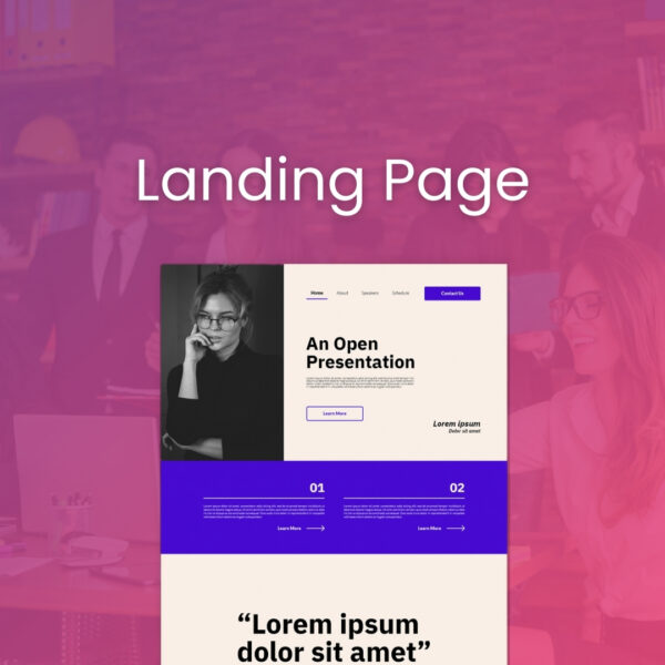Landing Page
