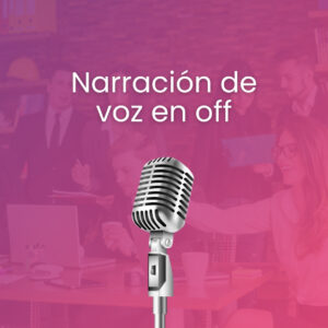 Narración de voz en off